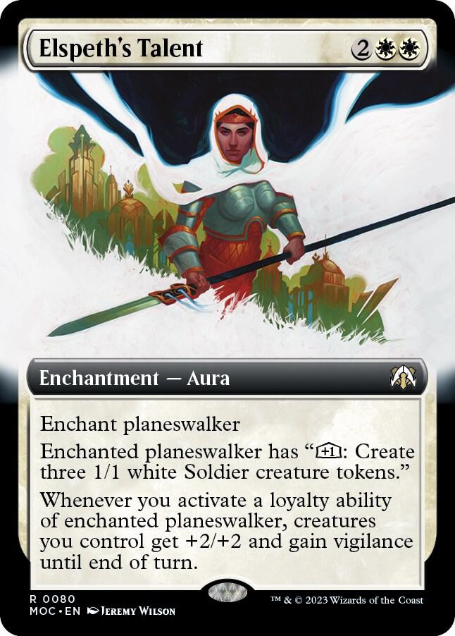 Elspeths Talent Extended Art (Commander: March of the Machine)  - undefined | Good Games North