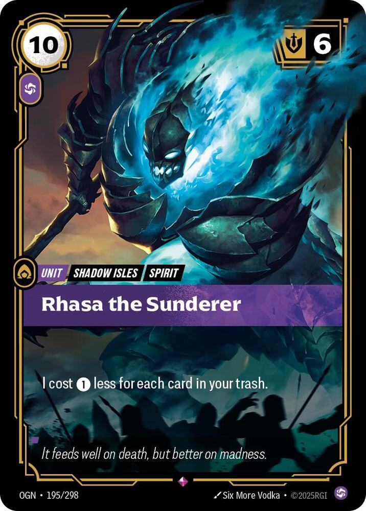 Rhasa the Sunderer 195/298 (Origins)  - Foil | Good Games North