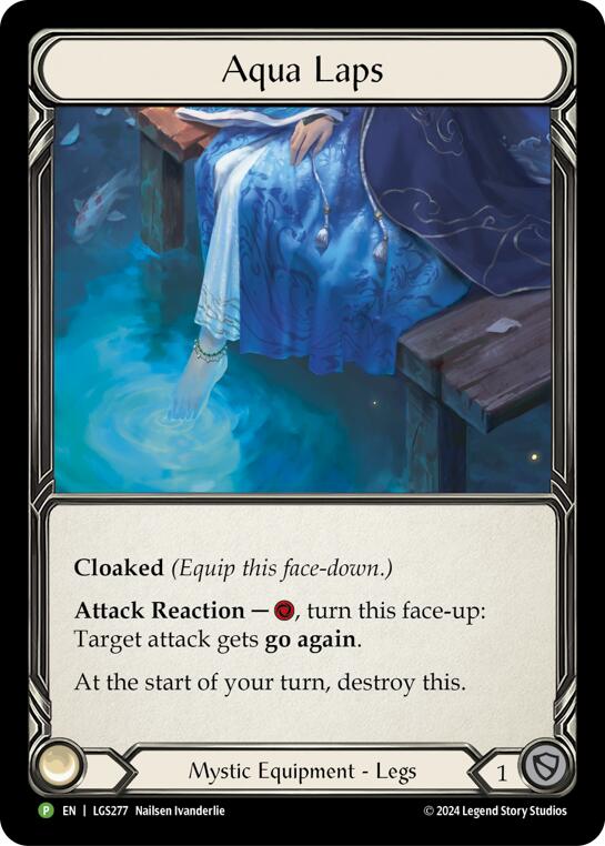 Aqua Laps [LGS277] (Promo)  Rainbow Foil | Good Games North