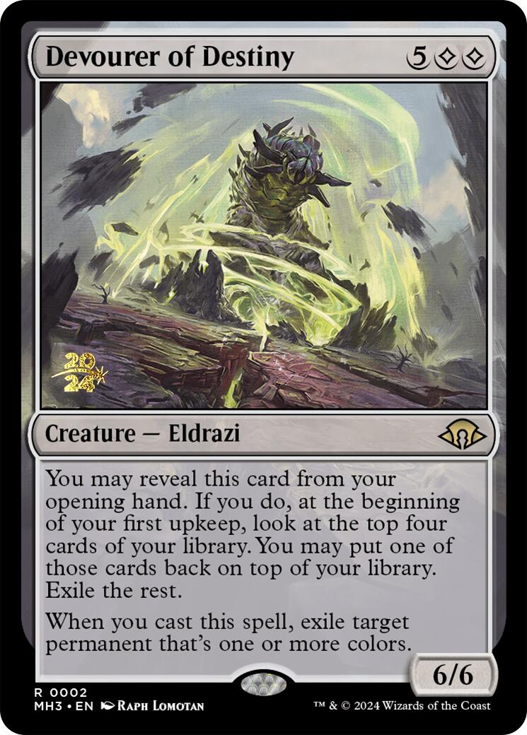 Devourer of Destiny [Modern Horizons 3 Prerelease Promos] | Good Games North