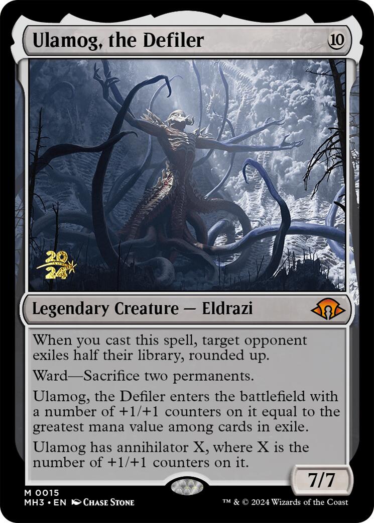 Ulamog, the Defiler [Modern Horizons 3 Prerelease Promos] | Good Games North
