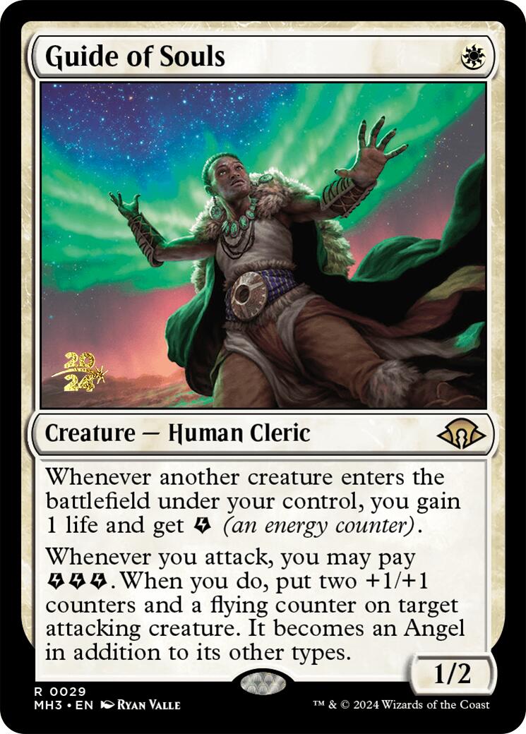 Guide of Souls [Modern Horizons 3 Prerelease Promos] | Good Games North