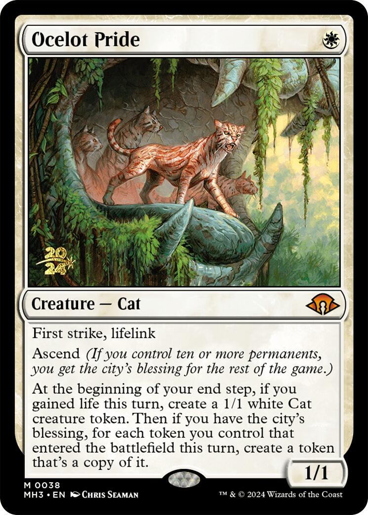 Ocelot Pride [Modern Horizons 3 Prerelease Promos] | Good Games North