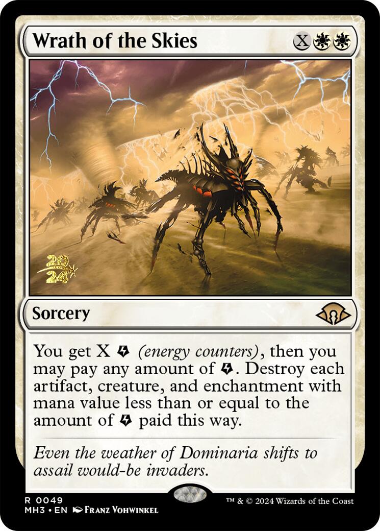Wrath of the Skies [Modern Horizons 3 Prerelease Promos] | Good Games North