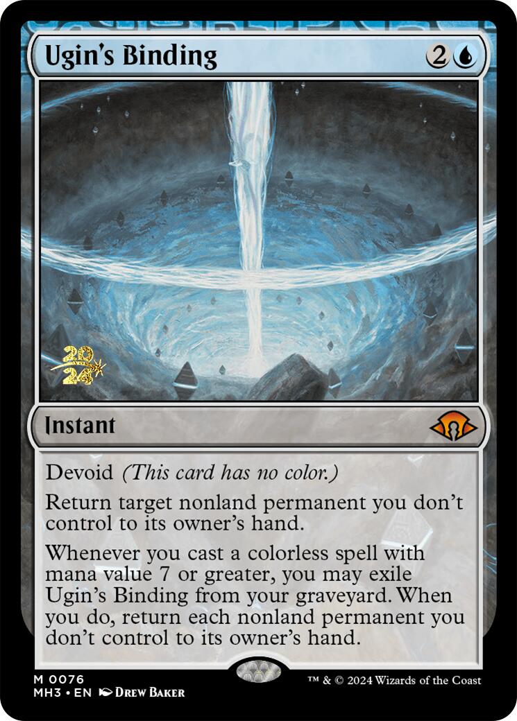 Ugin's Binding [Modern Horizons 3 Prerelease Promos] | Good Games North