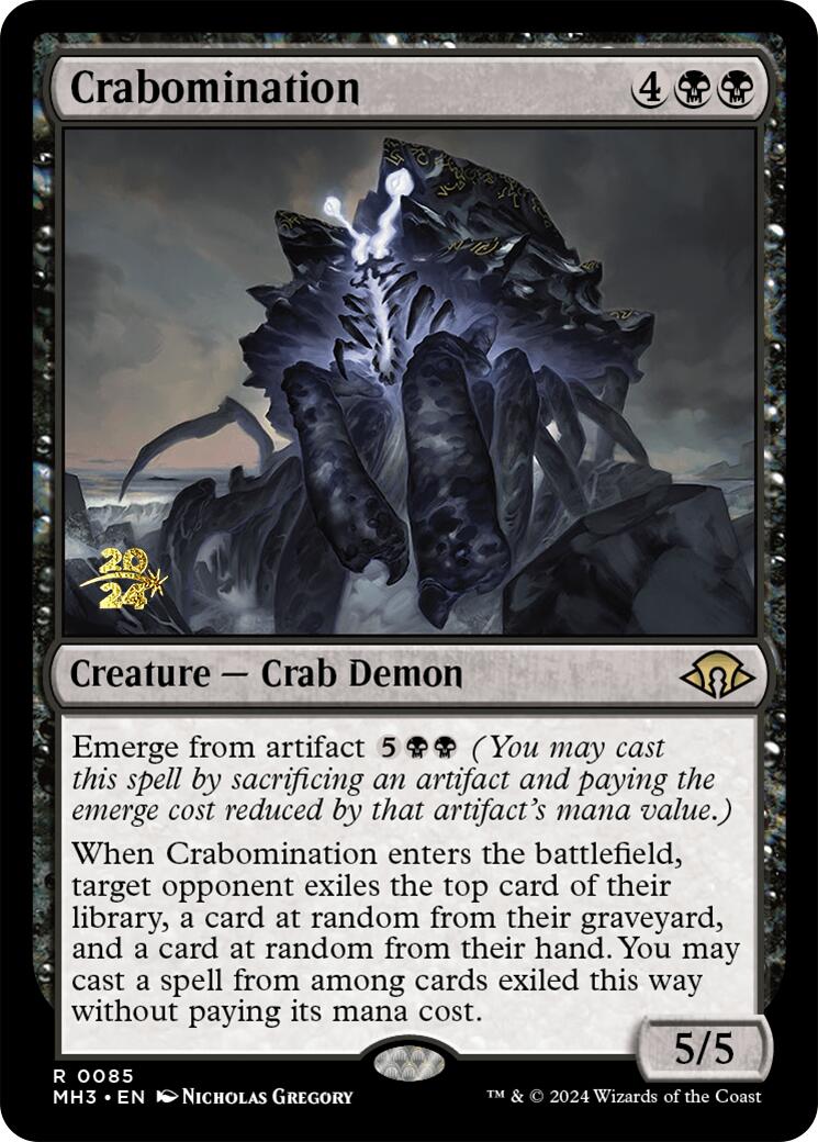 Crabomination [Modern Horizons 3 Prerelease Promos] | Good Games North