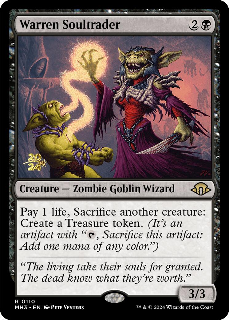 Warren Soultrader [Modern Horizons 3 Prerelease Promos] | Good Games North