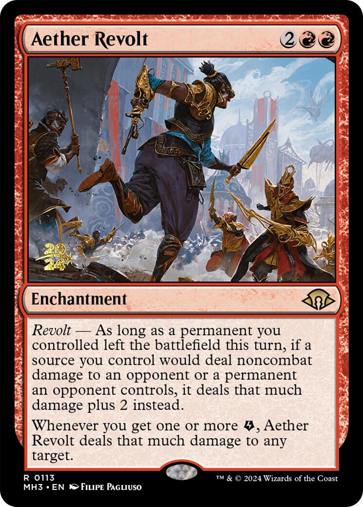 Aether Revolt [Modern Horizons 3 Prerelease Promos] | Good Games North