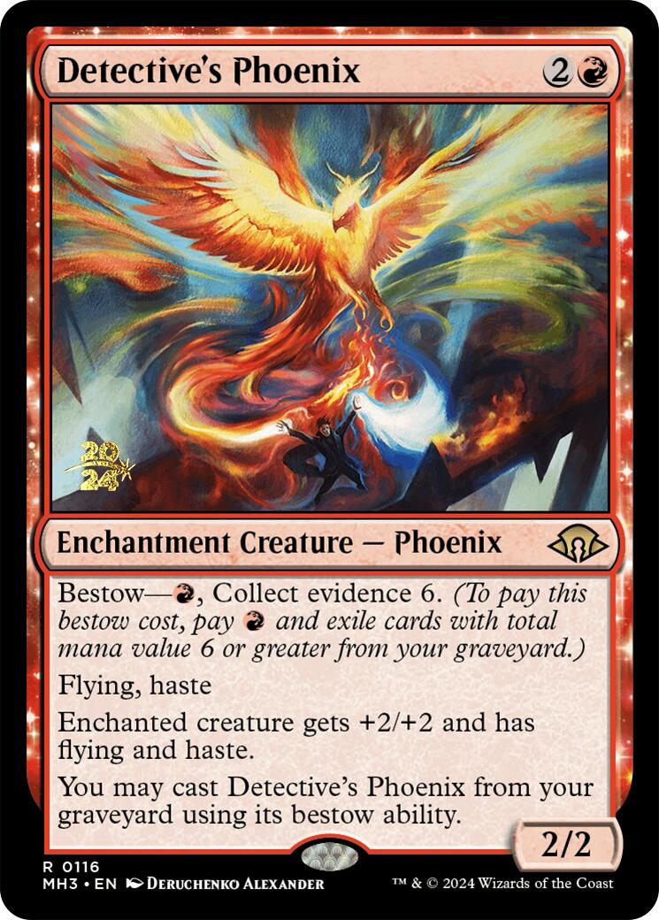 Detective's Phoenix [Modern Horizons 3 Prerelease Promos] | Good Games North