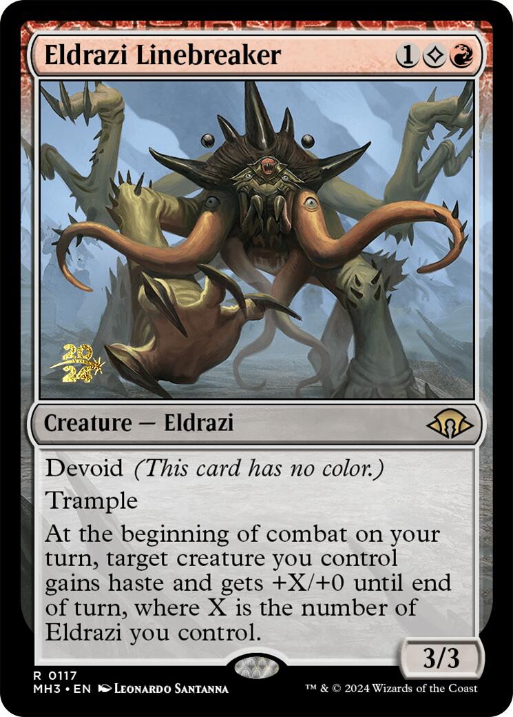 Eldrazi Linebreaker [Modern Horizons 3 Prerelease Promos] | Good Games North