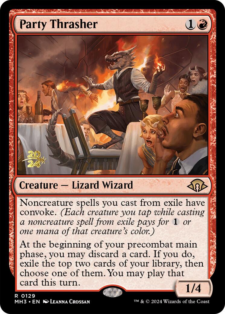 Party Thrasher [Modern Horizons 3 Prerelease Promos] | Good Games North