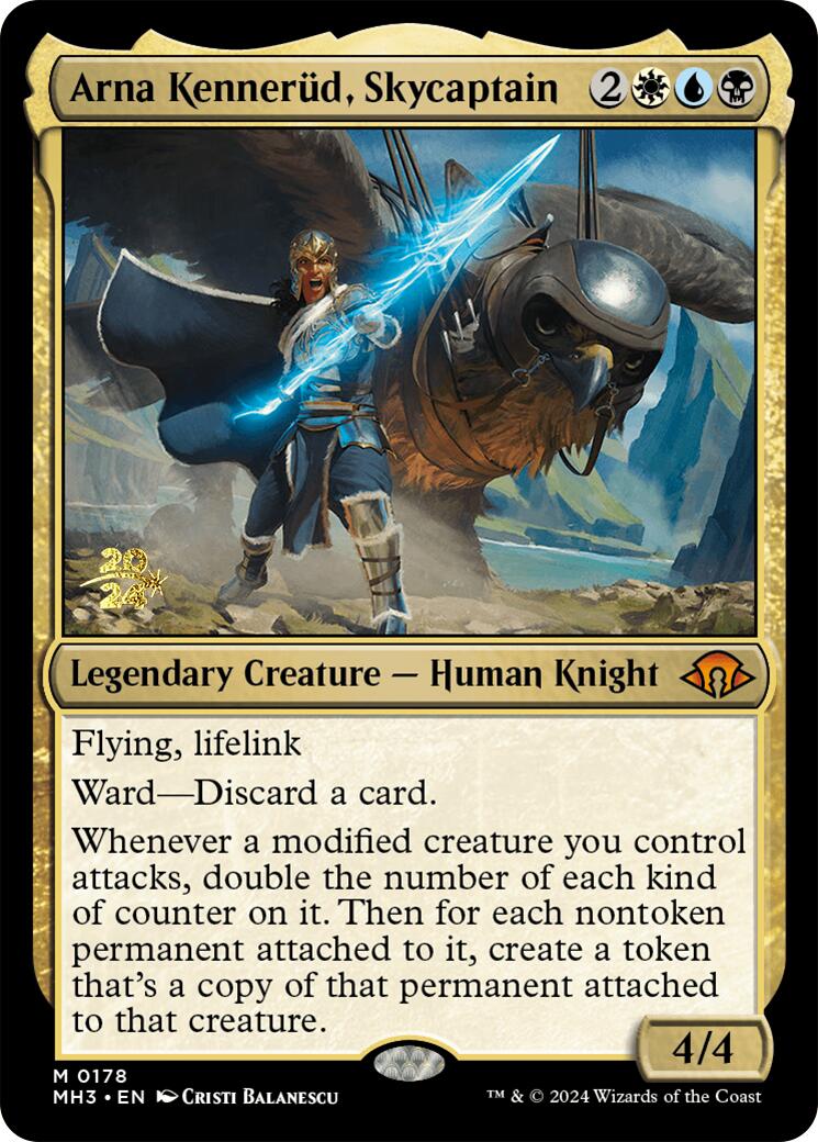 Arna Kennerud, Skycaptain [Modern Horizons 3 Prerelease Promos] | Good Games North