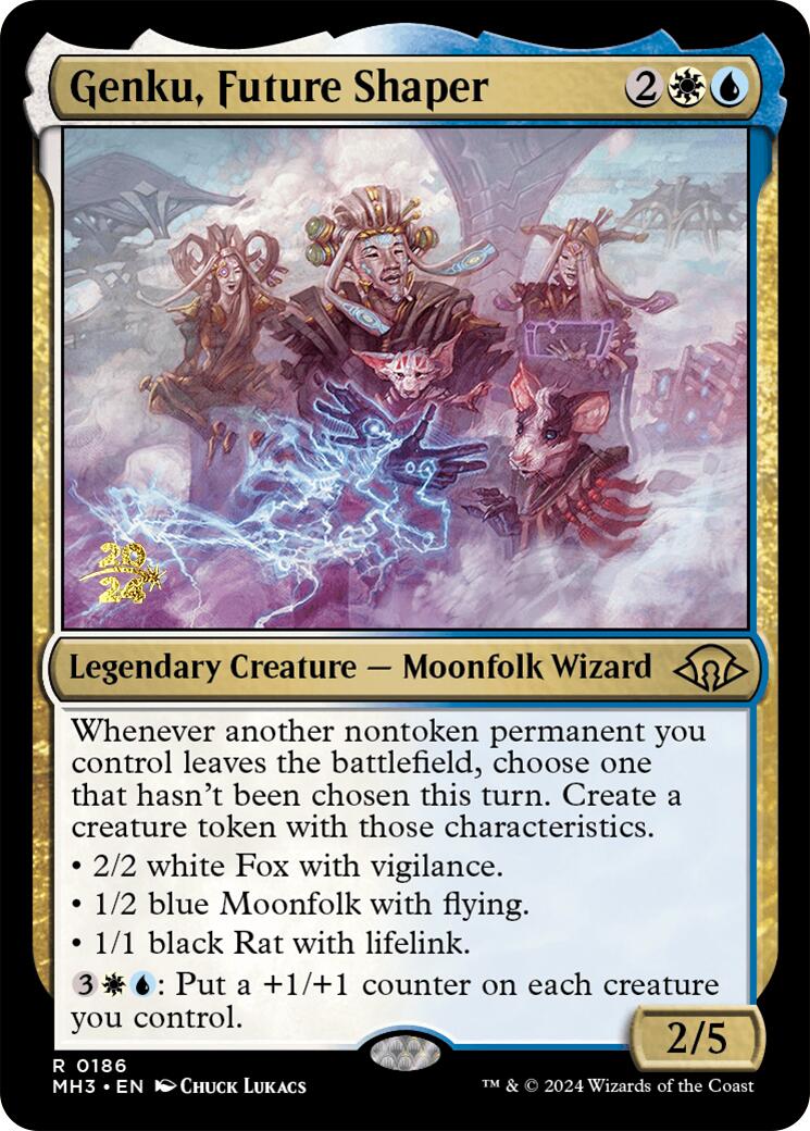 Genku, Future Shaper [Modern Horizons 3 Prerelease Promos] | Good Games North