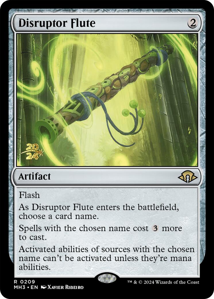 Disruptor Flute [Modern Horizons 3 Prerelease Promos] | Good Games North