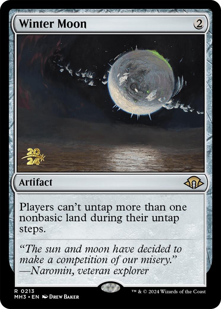 Winter Moon [Modern Horizons 3 Prerelease Promos] | Good Games North