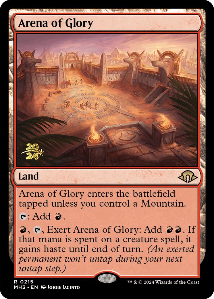 Arena of Glory [Modern Horizons 3 Prerelease Promos] | Good Games North