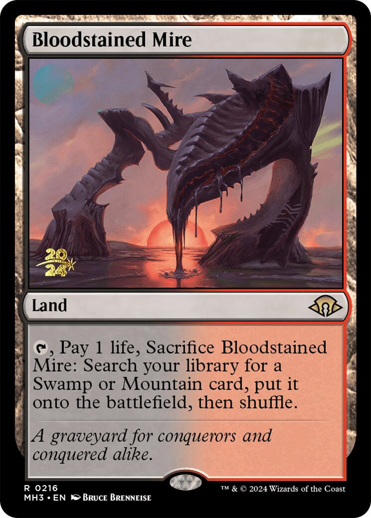 Bloodstained Mire [Modern Horizons 3 Prerelease Promos] | Good Games North