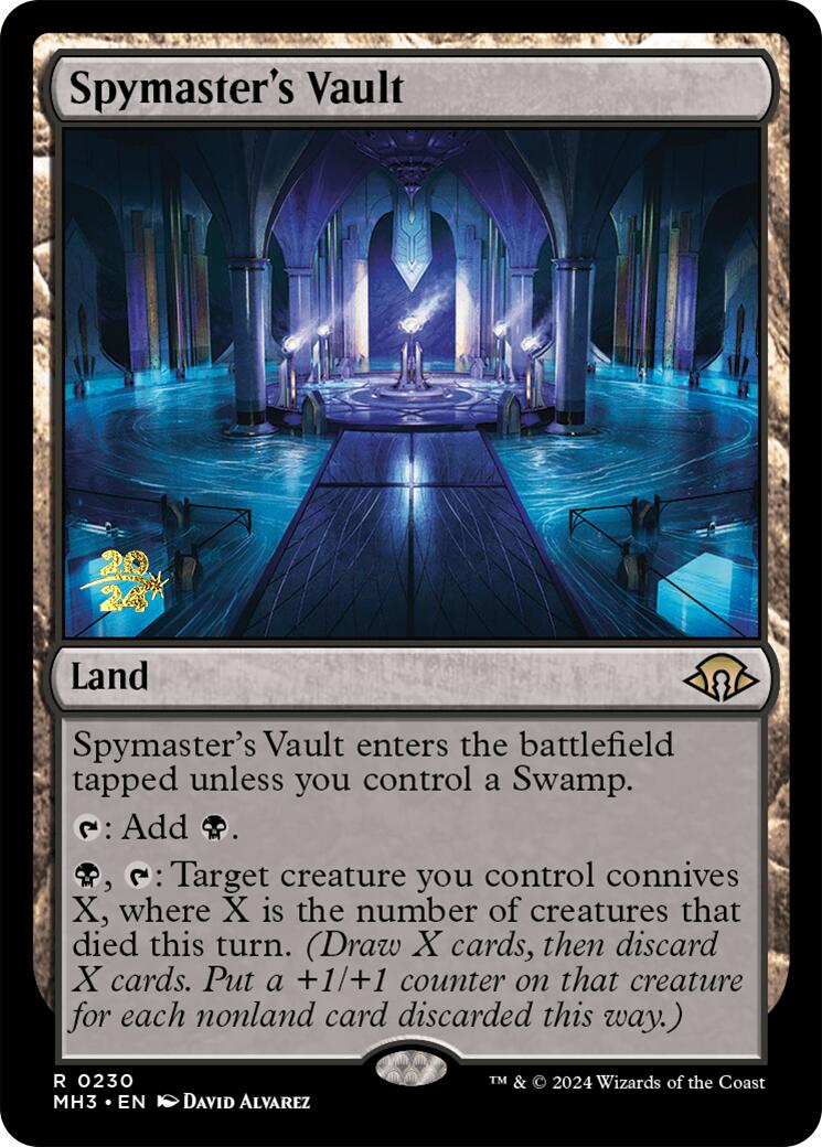 Spymaster's Vault [Modern Horizons 3 Prerelease Promos] | Good Games North