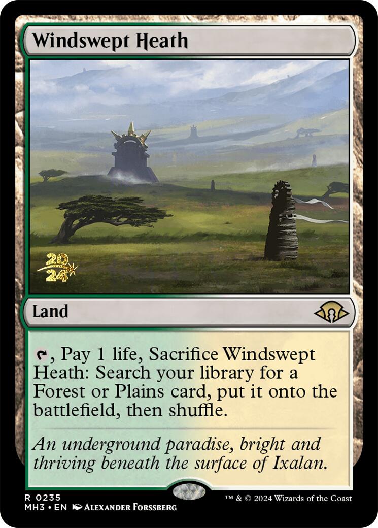 Windswept Heath [Modern Horizons 3 Prerelease Promos] | Good Games North