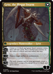 Grist, Voracious Larva [Modern Horizons 3 Prerelease Promos] | Good Games North