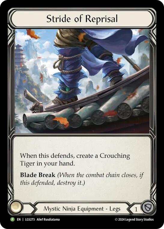 Stride of Reprisal [LGS273] (Promo)  Rainbow Foil | Good Games North
