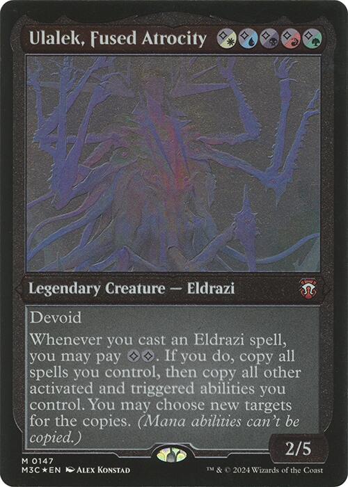 Ulalek, Fused Atrocity (Display Commander) [Modern Horizons 3 Commander] | Good Games North