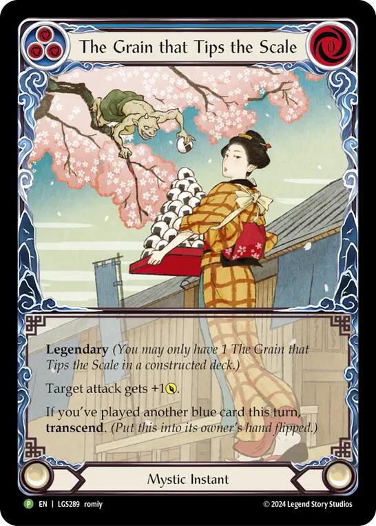 The Grain that Tips the Scale // Inner Chi [LGS289] (Promo)  Rainbow Foil | Good Games North
