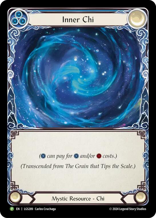 The Grain that Tips the Scale // Inner Chi [LGS289] (Promo)  Rainbow Foil | Good Games North