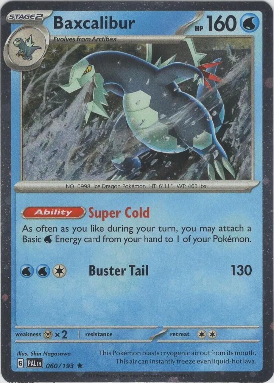 Baxcalibur (060/193) (Cosmos Holo) [Miscellaneous Cards] | Good Games North
