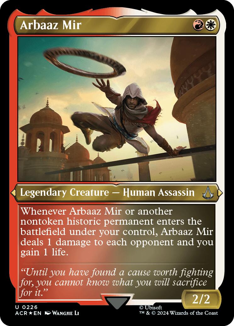 Arbaaz Mir (Foil Etched) [Assassin's Creed] | Good Games North