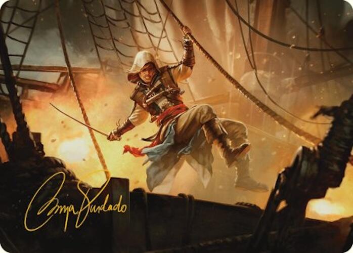 Edward Kenway Art Card (Gold-Stamped Signature) [Assassin's Creed Art Series] | Good Games North
