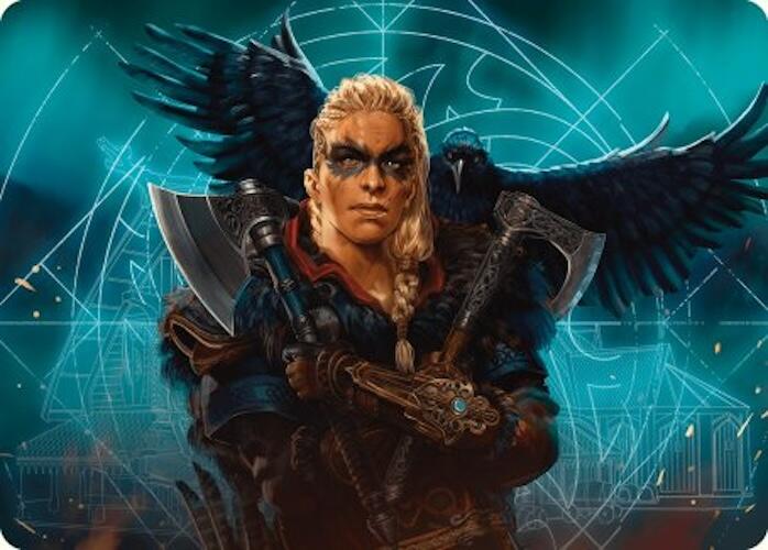 Eivor, Wolf-Kissed Art Card [Assassin's Creed Art Series] | Good Games North