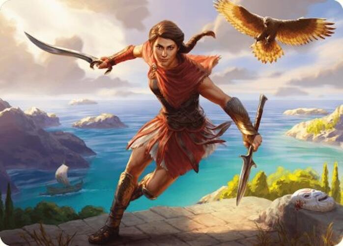 Kassandra, Eagle Bearer Art Card [Assassin's Creed Art Series] | Good Games North