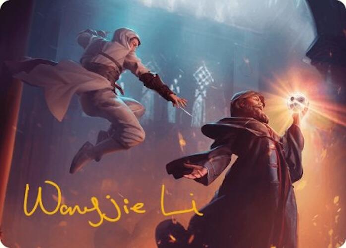 Mortify Art Card (Gold-Stamped Signature) [Assassin's Creed Art Series] | Good Games North