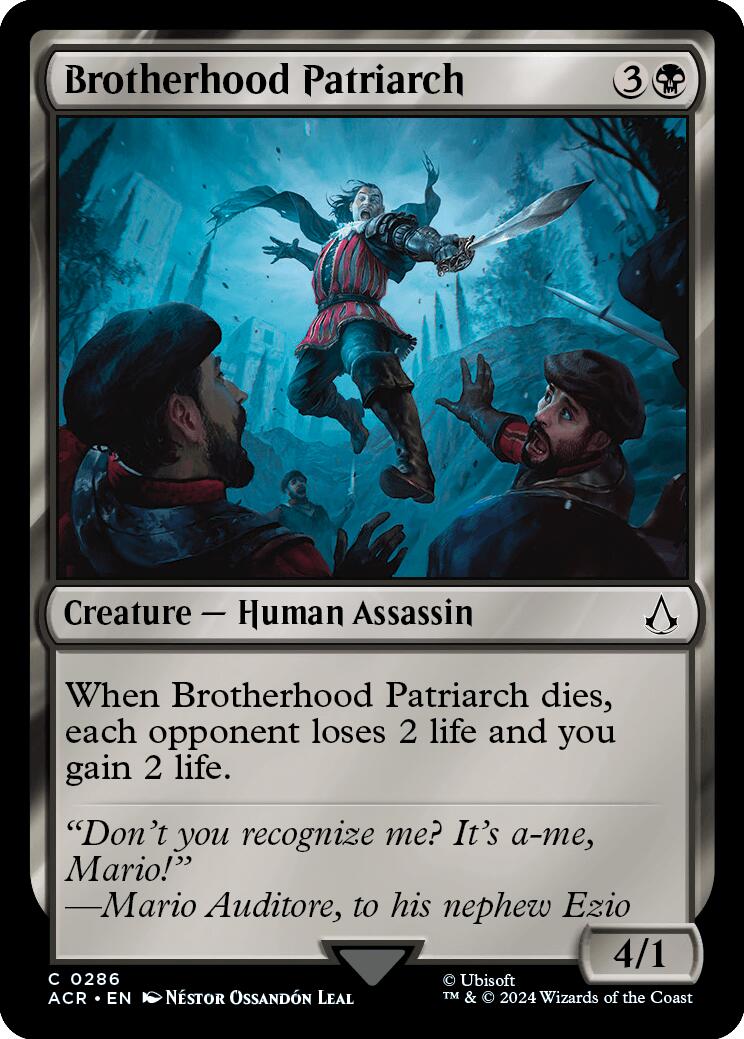Brotherhood Patriarch [Assassin's Creed] | Good Games North