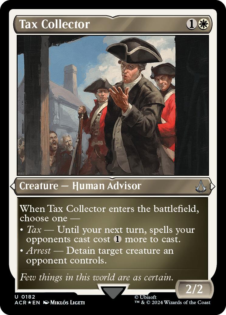 Tax Collector (Foil Etched) [Assassin's Creed] | Good Games North