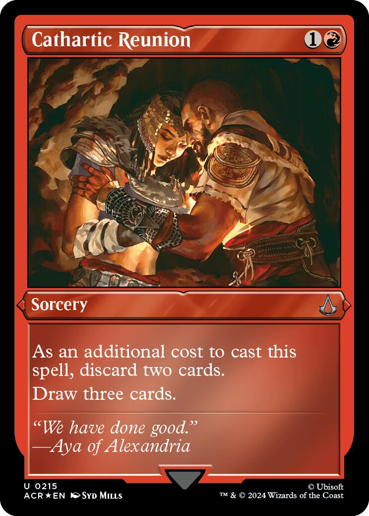 Cathartic Reunion (Foil Etched) [Assassin's Creed] | Good Games North