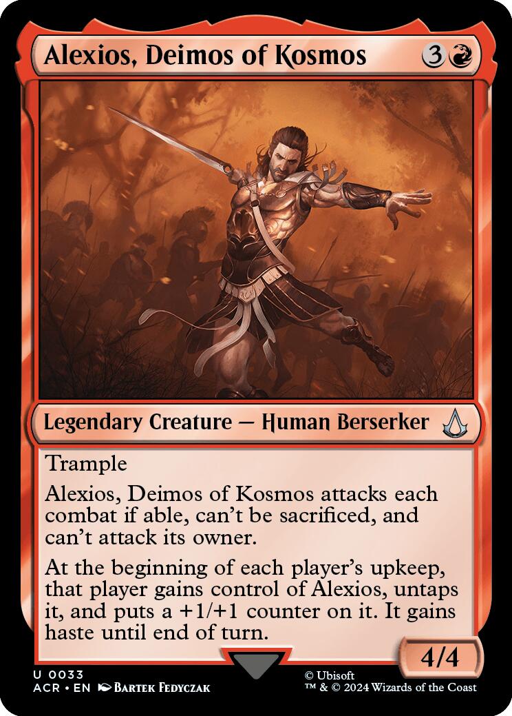 Alexios, Deimos of Kosmos [Assassin's Creed] | Good Games North