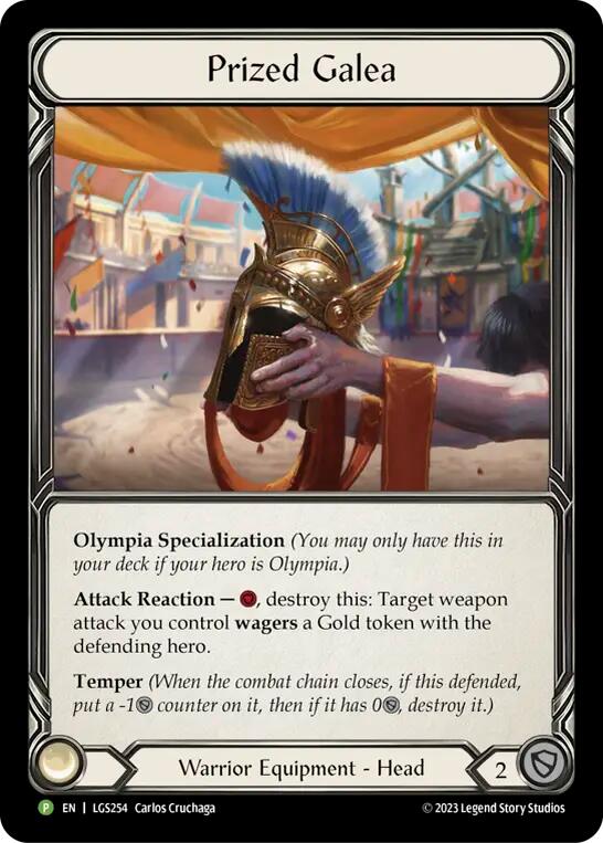 Prized Galea [LGS254] (Promo)  Cold Foil | Good Games North