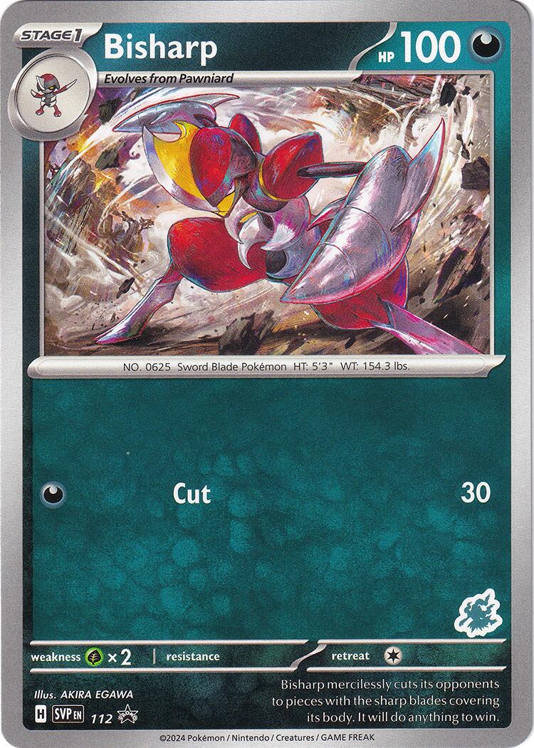 Bisharp (112) (Darkrai Deck) [Battle Academy 2024] | Good Games North