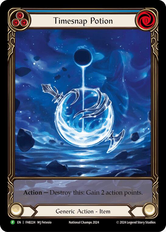 Timesnap Potion [FAB224] (Promo)  Cold Foil | Good Games North