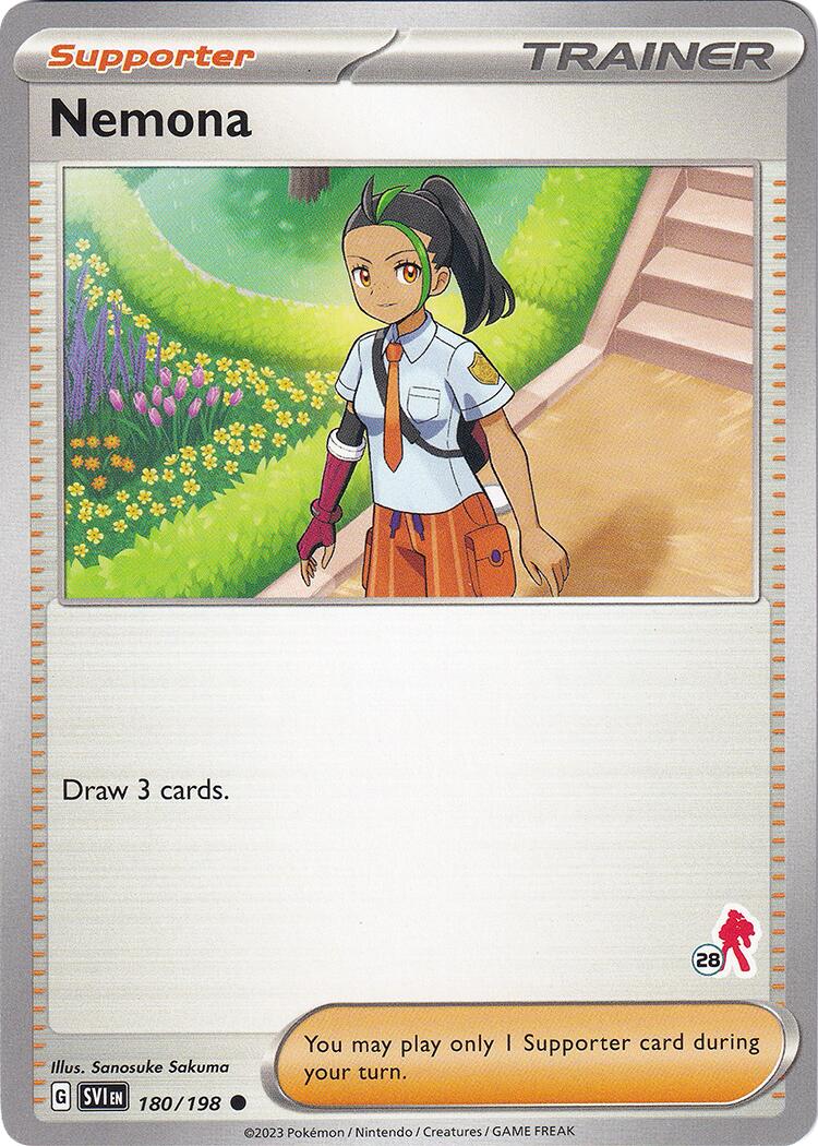 Nemona (180/198) (Armarouge Stamp #28) [Battle Academy 2024] | Good Games North