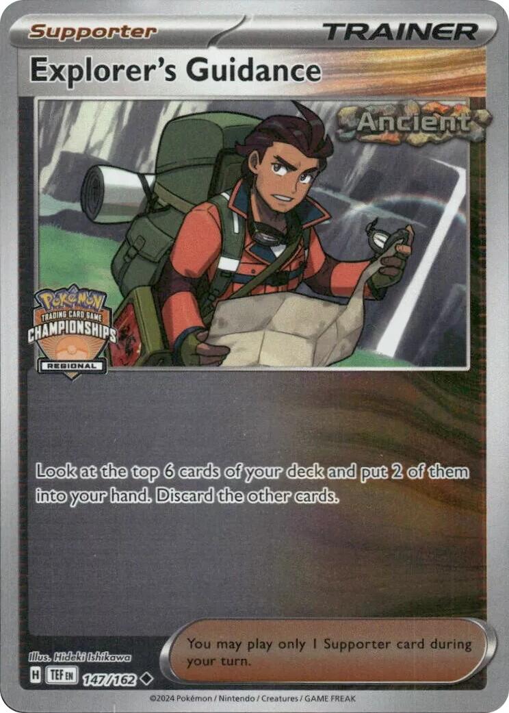 Explorer's Guidance (147/162) (2023 Regional Championships) [League & Championship Cards] | Good Games North