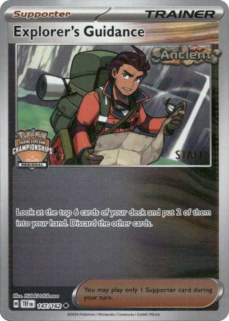 Explorer's Guidance (147/162) (2023 Regional Championships Staff) [League & Championship Cards] | Good Games North