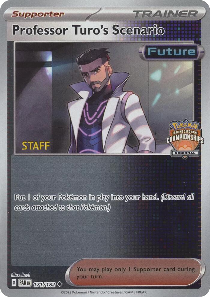Professor Turo's Scenario (171/182) (2023 Regional Championships Staff) [League & Championship Cards] | Good Games North