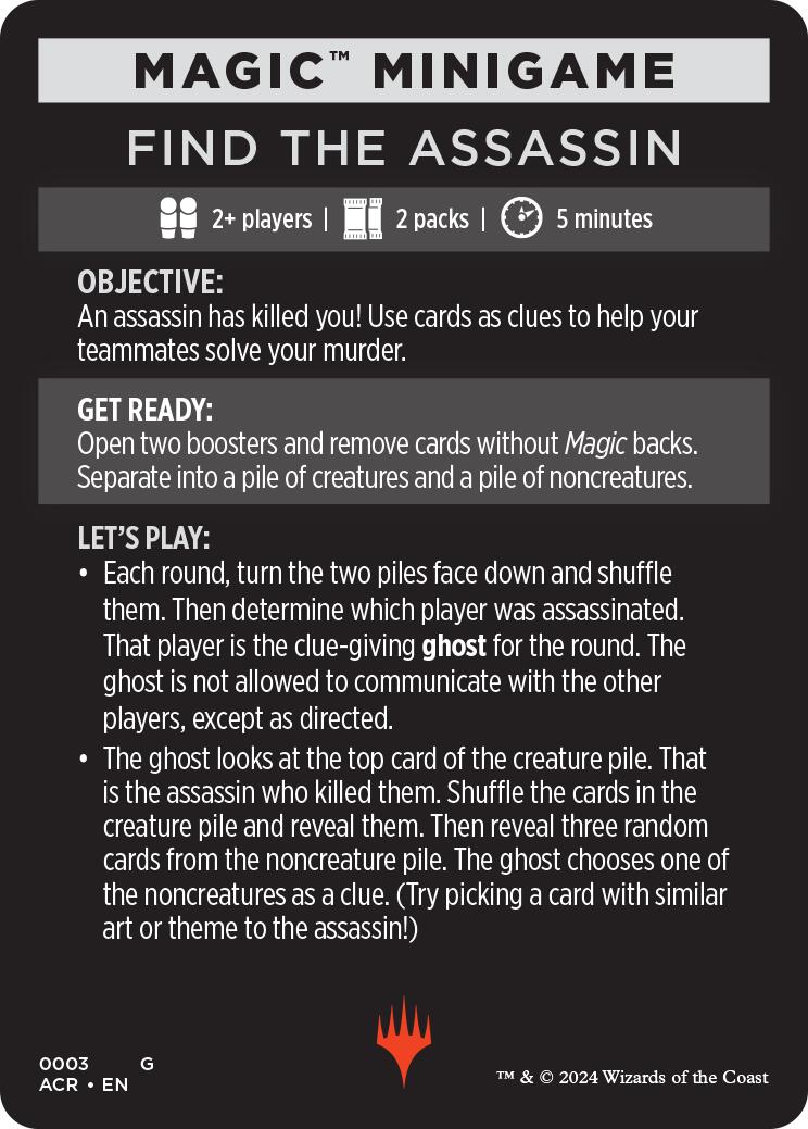 Find The Assassin (Magic Minigame) [Assassin's Creed Minigame] | Good Games North