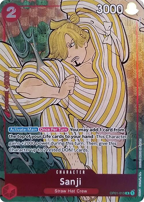 Sanji (English Version 1st Anniversary Set) [One Piece Promotion Cards] | Good Games North