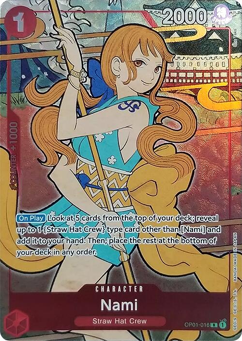 Nami (English Version 1st Anniversary Set) [One Piece Promotion Cards] | Good Games North