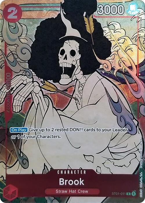 Brook (English Version 1st Anniversary Set) [One Piece Promotion Cards] | Good Games North