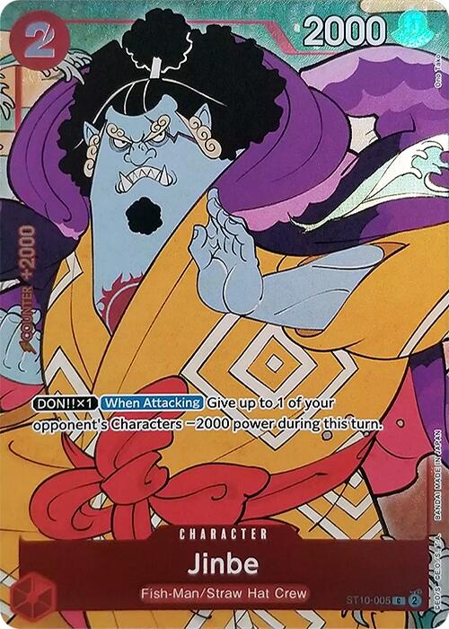 Jinbe (English Version 1st Anniversary Set) [One Piece Promotion Cards] | Good Games North